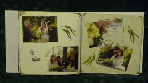 wedding album